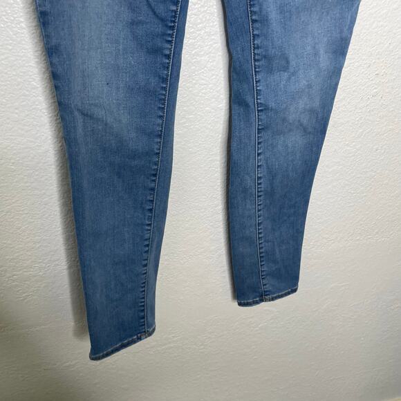 Old Navy Womens Size 8 Rockstar Skinny Leg Medium Wash Denim Blue Casual - Picture 9 of 16